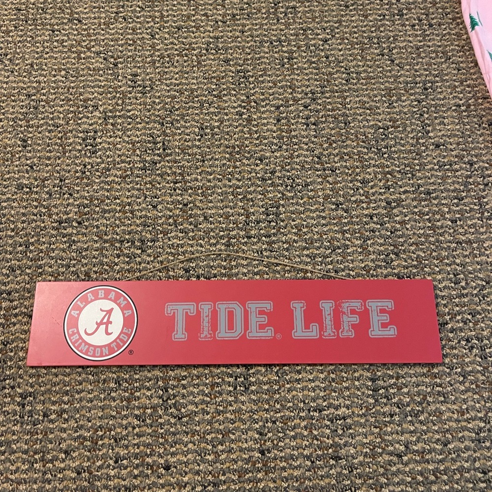 Alabama Crimson Tide Life Wall Art - Red